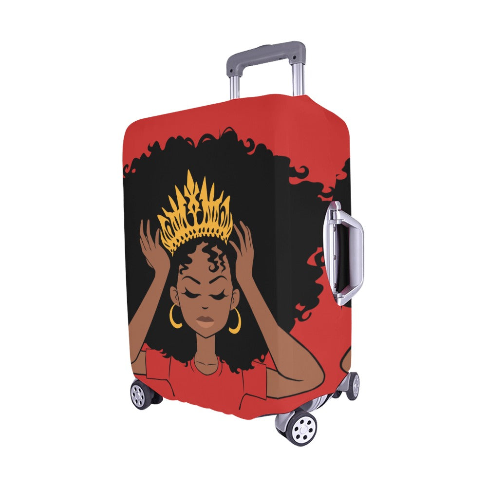 African Queen Luggage Cover