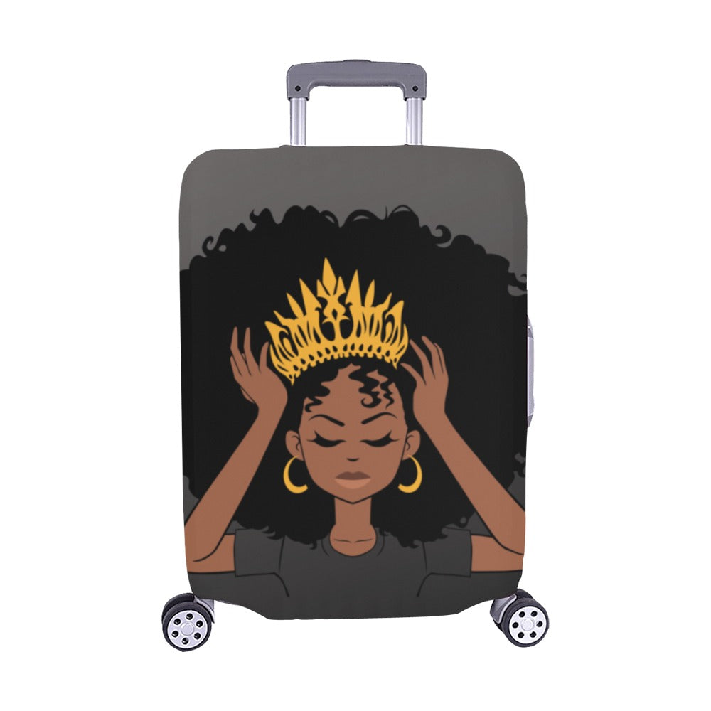 African Queen Luggage Cover
