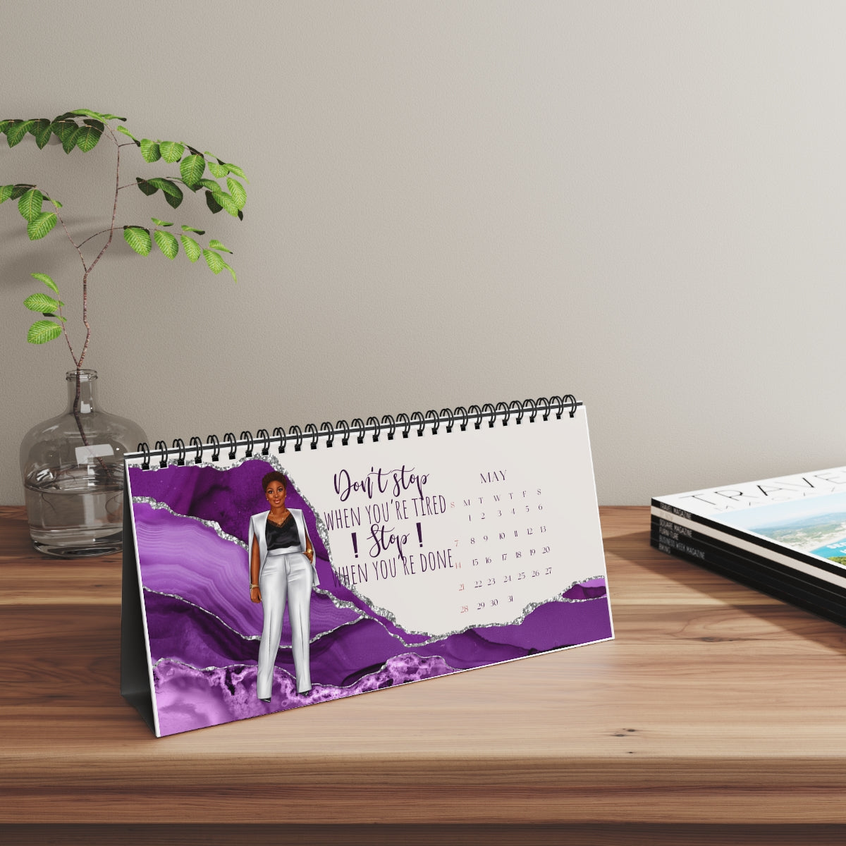 Motivation Desk Calendar