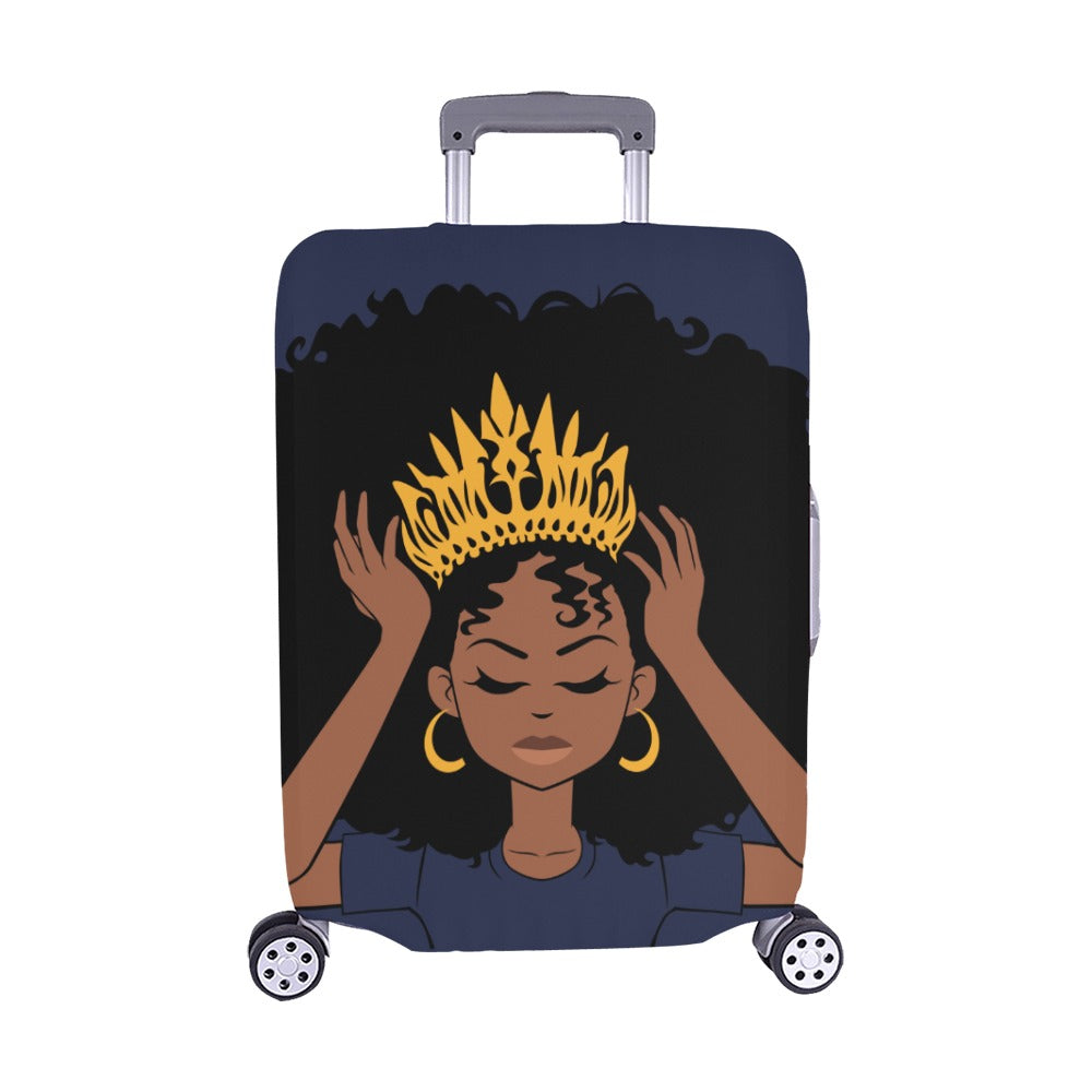 African Queen Luggage Cover