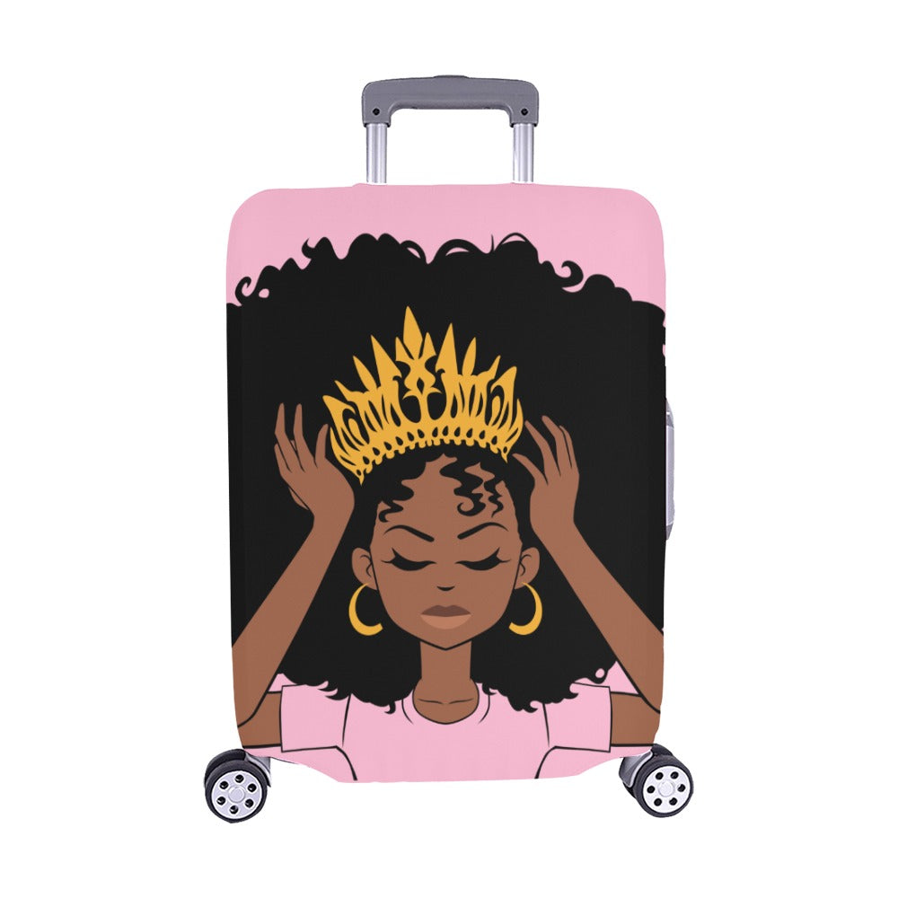 African Queen Luggage Cover