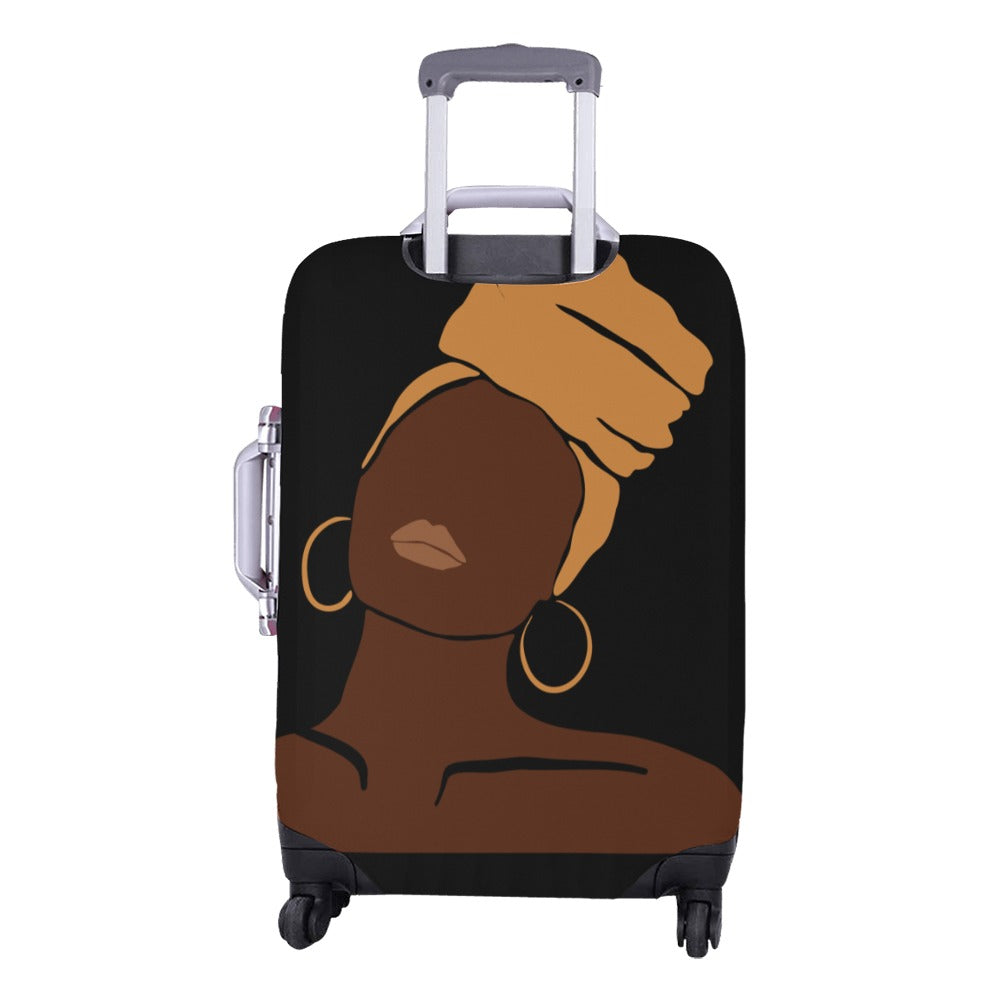 Melanin Luggage Cover