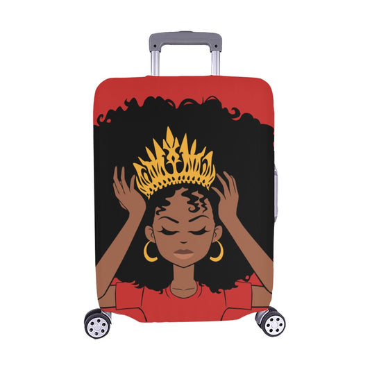 African Queen Luggage Cover