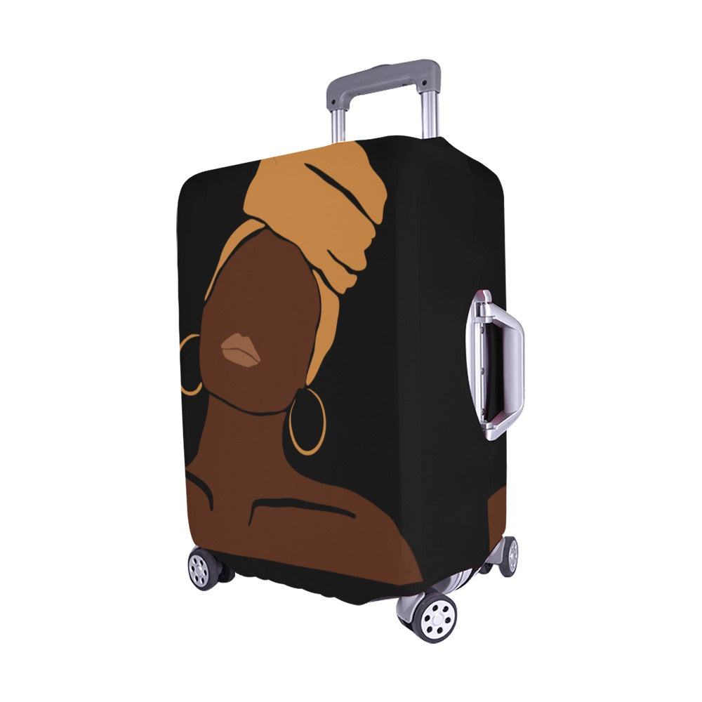 Melanin Luggage Cover